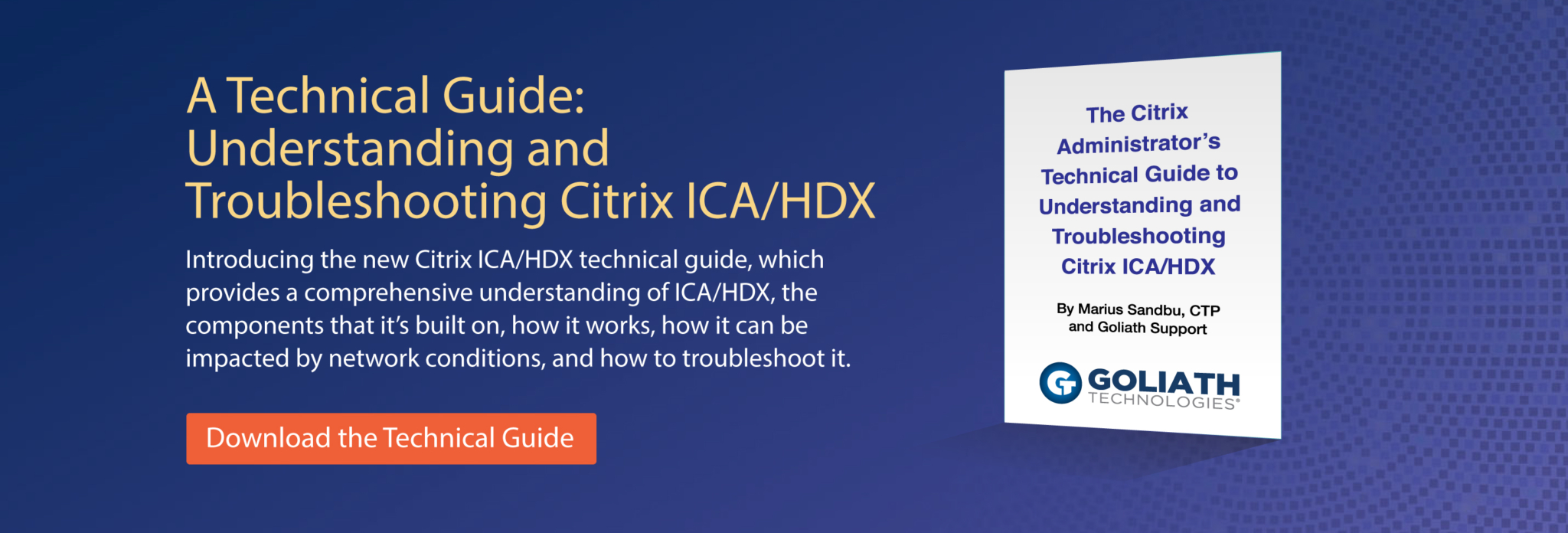 a technical guide for understanding and troubleshooting citrix ICA HDX