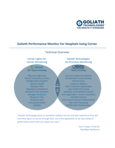 Cerner Technical Overview Cerner Technical Overview