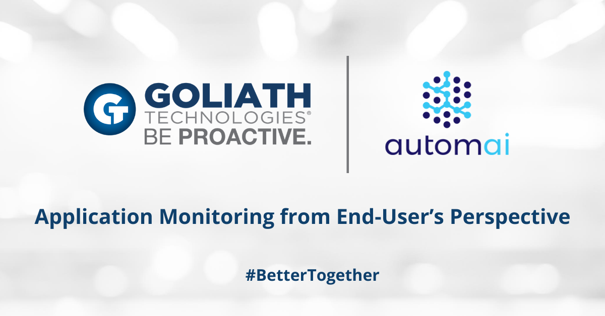 Goliath Partners with Automai for App Performance Monitoring