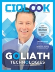 CIOLook magazine cover Goliath Technologies with photo of Thomas Charlton