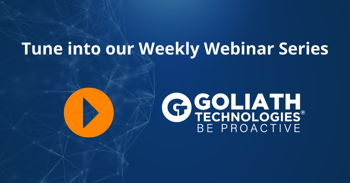 Weekly Webinar Series Image