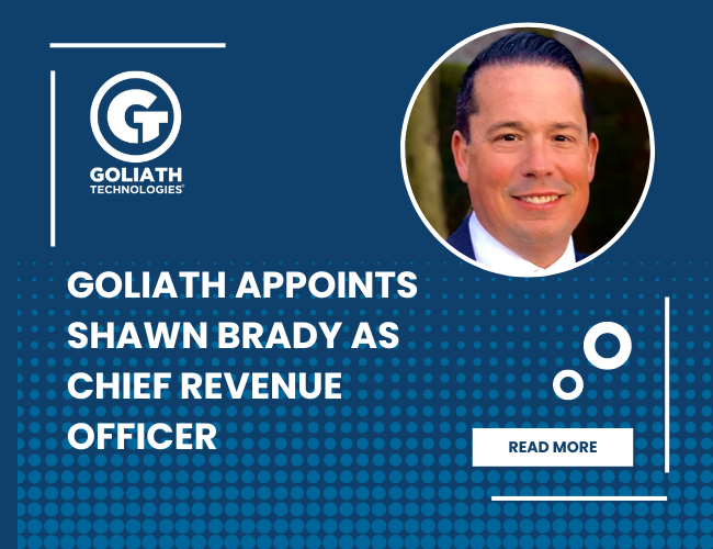Goliath Appoints Shawn Brady as Chief Revenue Officer