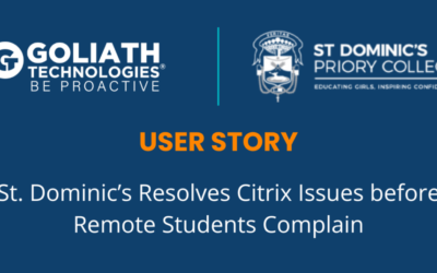 Client Achievement Story: St. Dominic’s Resolves Citrix Issues before Remote Students Complain