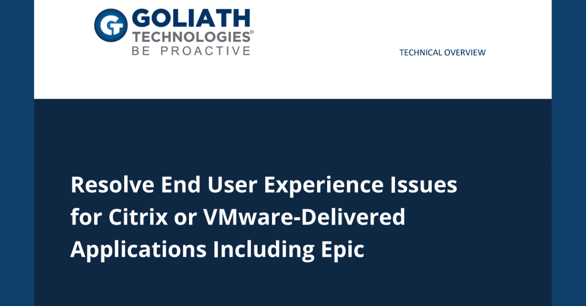 Monitor and Troubleshoot end user experience