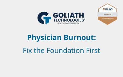 Physician Burnout:  Fix the Foundation First