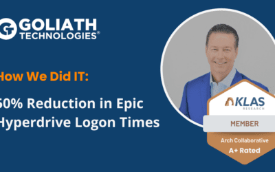 How We Did IT: 50% Reduction in Epic Hyperdrive Logon Times