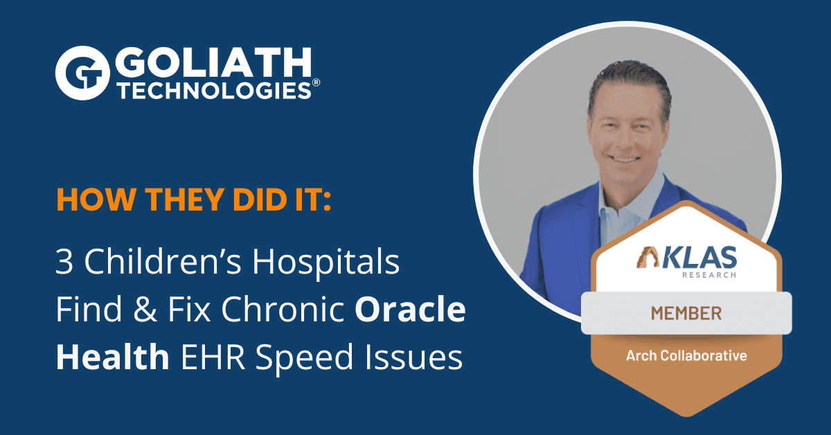 How They Did IT: 3 Children’s Hospitals Find & Fix Chronic Oracle Health EHR Speed Issues