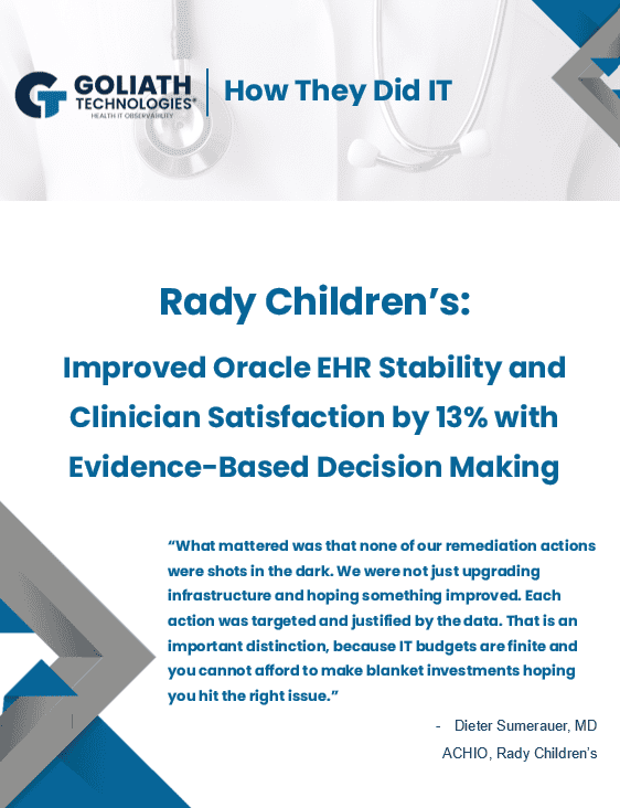 Oracle Rady Childrens